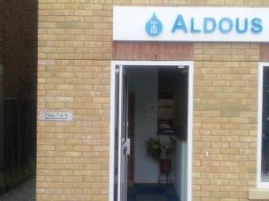 Aldous Outdoor Signage