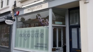Indigo Little Signage