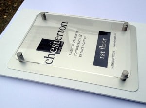 Chesterton Estate Agents Signage