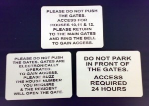 Warning Signs