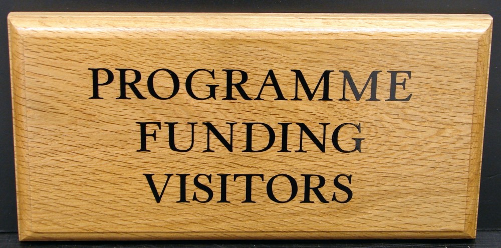 Wooden Signage