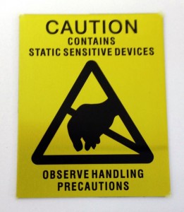 metal labels