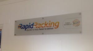 Rapid Racking Signage