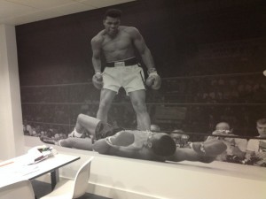 Mohammed Ali Wall Graphics