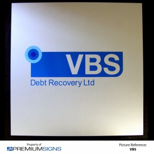 VBS Debt Recovery Signage