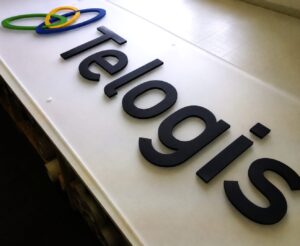 Custom Perspex sign for London office