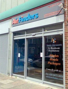 Air Finders Window Graphics