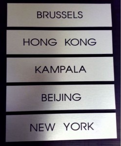 engraved signs