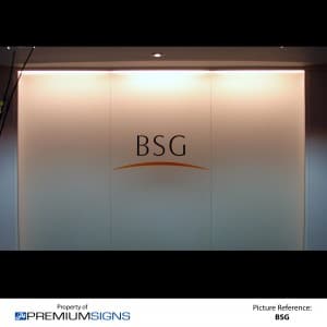 BSG Signage