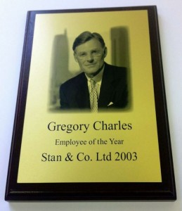 engraved signs