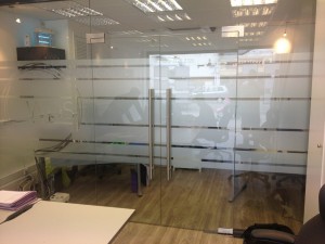 Interior Glass Door Frosting