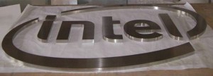Custom 3D lettering for London office by Premium Signs