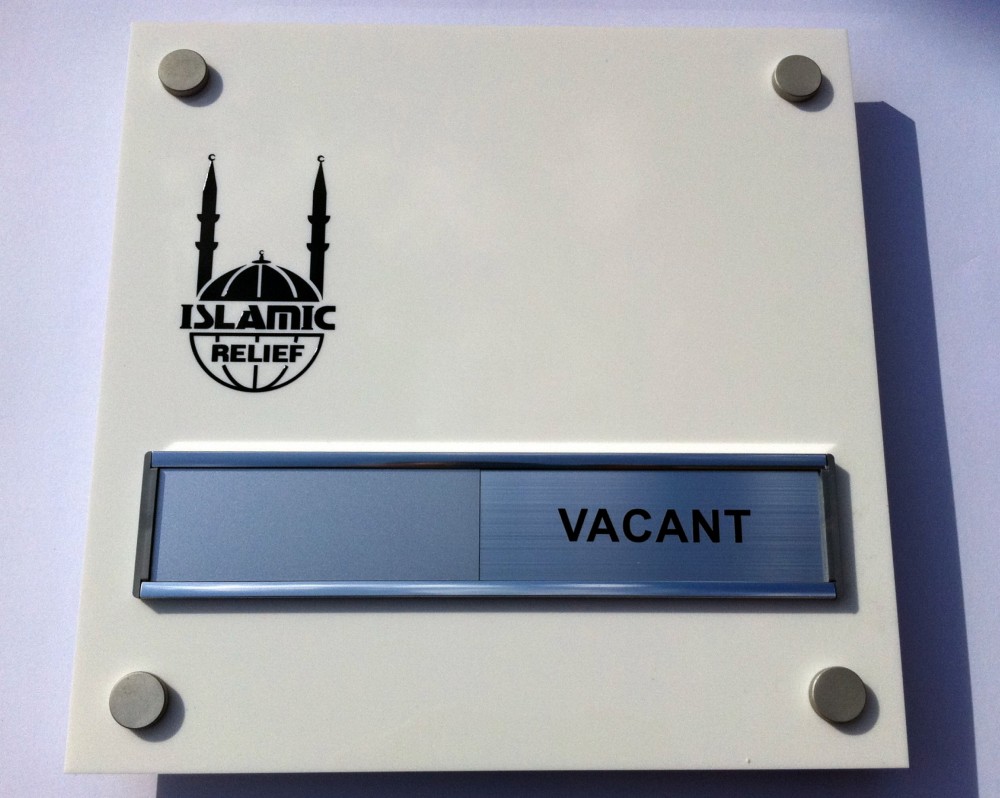 Islamic Relief Signage