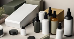 skincare product packaging and branding